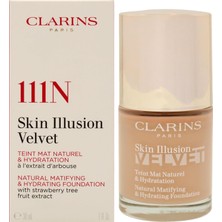 Aesco Clarins Skin Illusion  111N 30 ml Matlaştırıcı Fondöten
