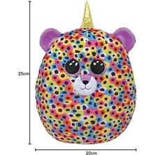 Aesco Ty Giselle Ieopard Multi Squish 10"