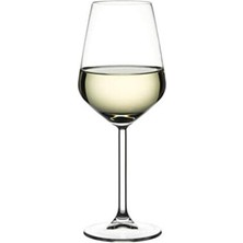 Paşabahçe 440080 Allegra Ayaklı Kadeh 350CC 2'li Cam Malzeme ile Şık Sunum İçin Beyaz Renk