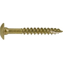 Aesco Die Grup 47866 1/4 Inç x 1 – 1/2 Inç Star Drive Konstrüksiyon Lag Vida Truss 1000 Saat Bronz Seramik Coat, 75-Pack