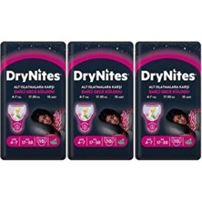 Huggies Drynites Emici Gece Külot Bez Kız 4-7 Yaş 10 Lu 3 Paket