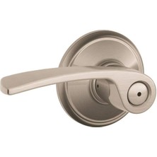 Aesco F40 Mer 619 Merano Kapı Kolu, Yatak ve Banyo Gizlilik Kilidi, Nikel