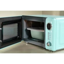 Aesco - Cirqula Mikrodalga Kapağı Dikdörtgen - 's Cirqula Saklama Kabı Için Isıya Dayanıklı Kapak - Şeffaf Kapak Mikrodalga Fırına Uygundur ve Bulaşık Makinesinde Yıkanabilir