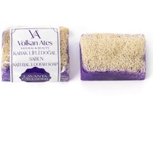 Aesco Volkan Ates Natural & Beauty Lavanta Yağlı Kabak Lifli Doğal Sabun 130 gr