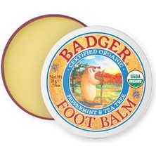 Aesco Badger Kuru Ciltler Için Tazeleyici Çay Ağacı Kokulu Ayak Kremi (21 Gr)