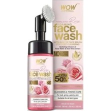 Aesco Wow Skin Science Himalaya Gülü Yüz Yıkama Köpüğü Doğal Içerik Gül Suyu, Aloe Vera Özü, E Vitamini ve 150ML