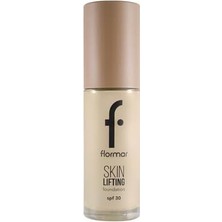 Aesco Skin Lifting Sıkılaştırıcı Bakım Yapan Kremsi Dokulu Spf 30 Fondöten 020 Pure Beıge