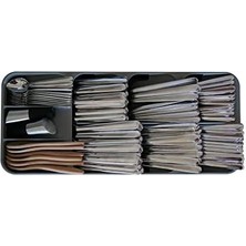 Aesco 50804 9 Bölmeli Çekmece Kaşıklık, Asorti