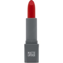 Aesco Yoğun Renk Veren Uzun Süre Kalıcı Nemlendirici Kadifemsi Mat Ruj - Matte Lipstick 421 Orange Red