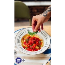 Aesco Çukur Makarna ve Salata Tabağı