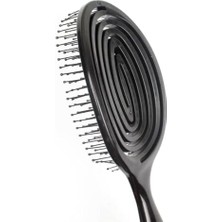 Aesco Pro Üç Boyutlu Oval Saç Fırçası-03 Siyah 1 Paket(1 x 1 Adet)