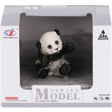 Upsi Toys Orman Hayvanları Figürleri 01955 Oturan Panda