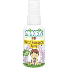 Aesco Minoris Baby Organik Vücut Koruyucu Sprey, Vegan 100ML