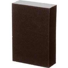 Aesco 3m CP000-6P-CC Zımpara Süngeri Ekstra Ince Kumlu, 3-3/4" x 2-5/8", Siyah, 6 Adet