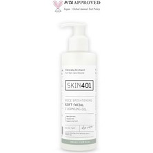 Aesco SKIN401 Pirinç Özlü Aydınlatıcı Yüz Temizleme Jeli 200ML