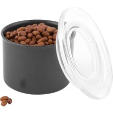 Aesco Kaşıklı Kapaklı 18/10 Paslanmaz Çelik Kavanoz 10X7,5 cm