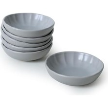 Aesco Mat Gri Çerezlik/sosluk 12 cm 6 Adet 995