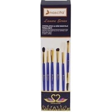 Aesco Lamore Serisi 6'lı Aydınlatıcı ve Göz Makyajı Fırça Seti