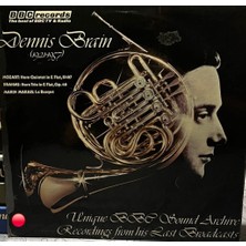 Plakantik Dennis Brain (1921–1957) – Unique Bbc Sound Archive Recordings From His Last Broadcasts Bbc Records – Mono Reb 175