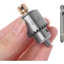 Aesco Motor Için Anahtarlı Mandrel 3 Çeneli 5mm Mil Çaplı Mandren Okul Proje Uygulama Matkap Uçlu