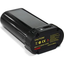 Aesco KBL01 3.7VOLT/5200MAH Li-Ion Lazer Hizalama Yedek Aküsü
