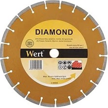 Aesco W 2711/125 Granit Mermer Tesetere, Turuncu/gri (125MM)