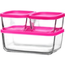 Aesco Cube 3'lü Saklama Kabı