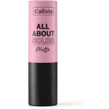 Aesco All About Color Matte Lipstick Mat Görünümlü Ruj 505 Show Business, Pembe