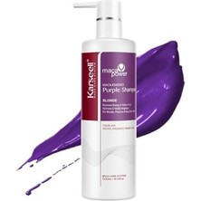 Aesco Maca Özlü Blonde Turunculaşma Karşıtı Purple Mor Şampuan 500 ml