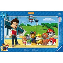 Aesco 15 Parça Küçük Çerçeveli Paw Patrol Puzzle -061242