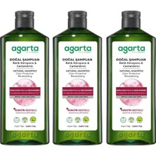 Aesco Doğal Şampuan Renk Koruyucu & Canlandırıcı 400 ml x 3 Adet