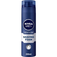 Aesco Men Protect&care Tıraş Köpüğü 200 Ml, Kuru Ciltler Için, Pürüzsüz Tıraş
