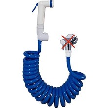 Aesco Spiral Taharet Matik Hortum Seti 150 cm (Mavi)