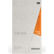 D'addario VTS0130G2 Venn G2 Sentetik Tenor Saksafon Kamışı No: 3.0 (Profesyonel) - Tekli Paket | Tenor Için Güçlü Projeksiyon ve Sentetik Hibrit Yapı