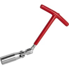 Aesco W 2601, Mafsallı Buji Lokma Anahtarı (16MM), Kırmızı