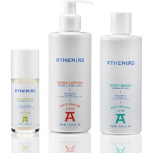 Aesco Banyo Seti, Vücut Yıkama Jeli, Vücut Losyonu ve Deo , 3'lü Set, Bergamot ve Narenciye