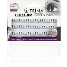 Aesco El Yapımı Tekli Takma Kirpikler, Normal, Kisa (60 Adet)