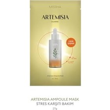 Aesco Hassas Ciltler Için Artemisia Özü Içeren Nemlendirici Yaprak Maske Artemisia