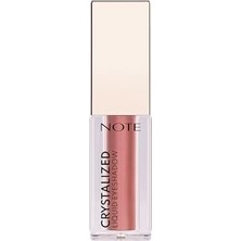 Aesco Crystalized Liquid Eyeshadow Likit Metalik Göz Farı, 04 Pink Bouquet
