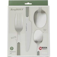 Aesco Leo Balance 24 Parça Çatal Kaşık Bıçak Set Moonmist
