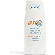 Aesco C Vitaminli Antioxidant Yüz Kremi Spf 50+,  Sun, 50 ml