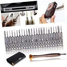 Aesco Tornavida Seti Tamir Kiti, Deri Cüzdan Kılıflı, Bilgisayar, Telefon ve Saat Tamir Pratik ve Basit Kit Cüzdanlı