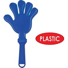 Aesco 12 Parça Plastik El Clappers Gürültücü Okul Ruh Malzemeleri Spor Doğum Günü Partisi Şekerleri, 7.5", Mavi