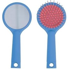 Aesco Saç Fırçası Aynalı Mavi -27