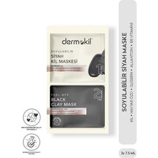 Aesco Soyulabilir Siyah Maske 2x7.5 ml