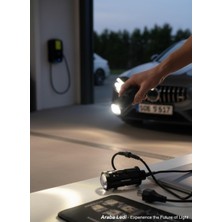 Fortico Yeni Nesil  LED H4 Mercek Far  5800K Işık 60W 23000 Lümen – Güçlü ve Odaklı Işık Pirimejs