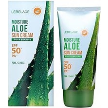 Aesco Nemlendirici Aloe Vera Spf 50 Pa Güneş Kremi  Aloe Sun Cream