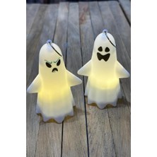 Aesco Halloween Işıklı Hayalet 2 Li