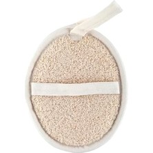 Aesco Kifi Doğal Kabak Oval Yüz Pedi - Çift Taraflı