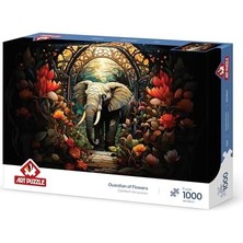 Aesco Çiçeklerin Koruyucusu 1000 Parça Puzzle
